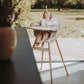 Quax Ultimo 3 Luxe Highchair - Clay/Natural