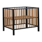 Quax Nordic Playpen - Black/Natural