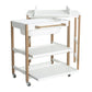 Quax Changing Table with Bath - White/Natural