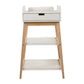 Quax Hip Changing Table with Drawer - Clay/Natural