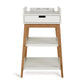 Quax Hip Changing Table with Drawer - Clay/Walnut