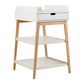 Quax Hip Changing Table with Drawer - Clay/Natural