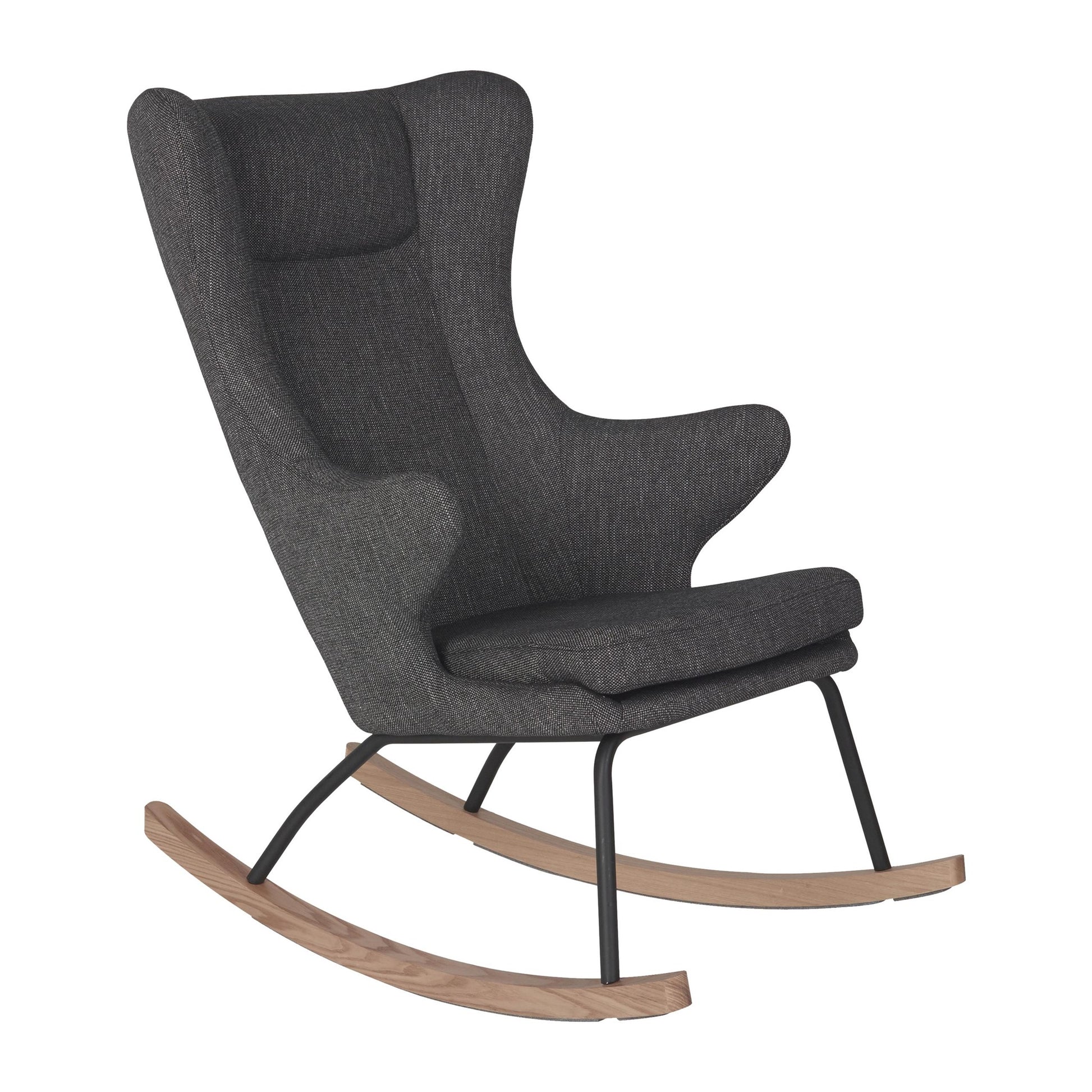 Quax De Luxe Adult Rocking Nursing Chair - Black