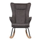 Quax De Luxe Adult Rocking Nursing Chair - Black