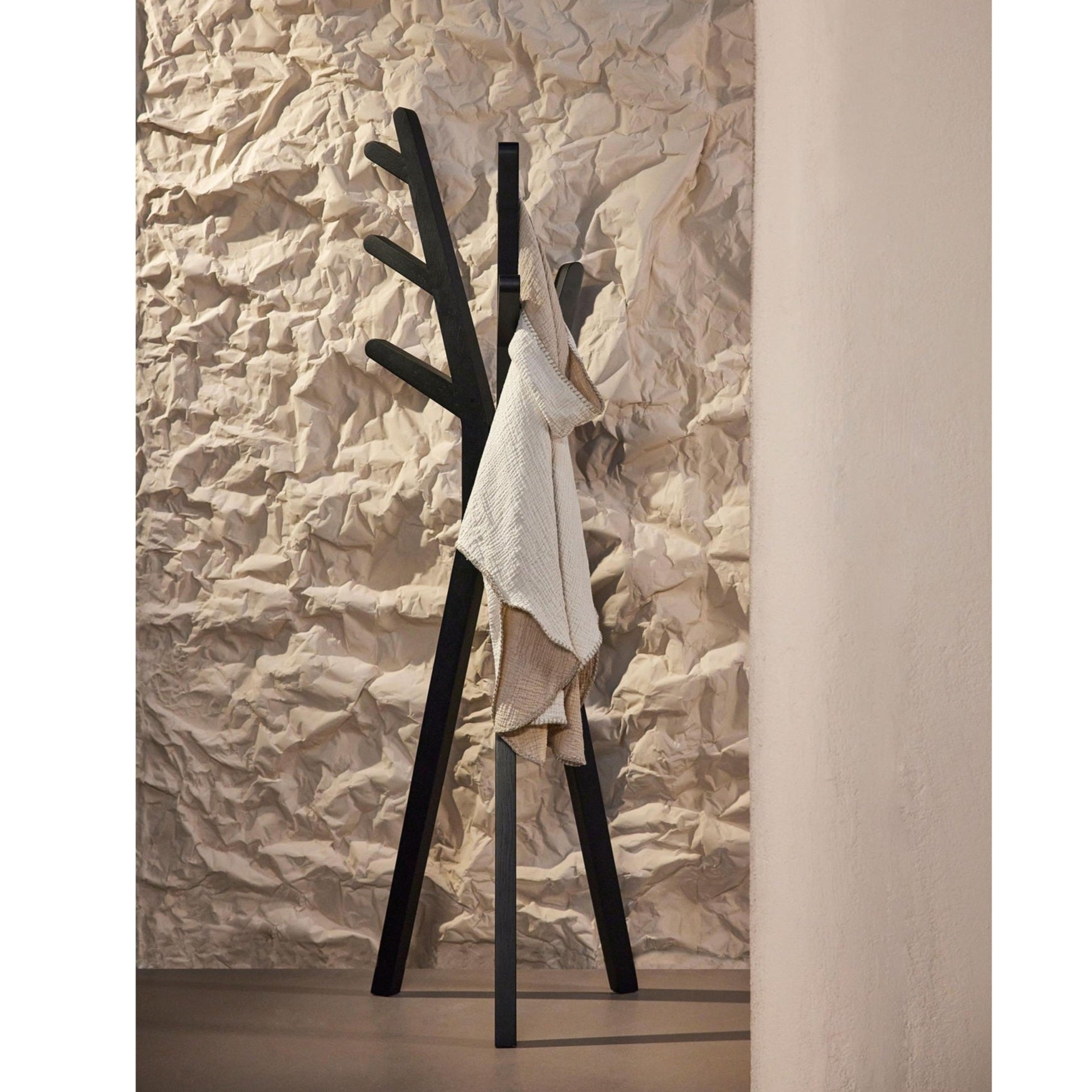 Quax Coat Hanger - Ash Veneer - Black Ash