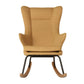 Quax De Luxe Adult Rocking Nursing Chair - Saffron