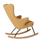 Quax De Luxe Adult Rocking Nursing Chair - Saffron