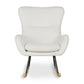 Quax Rocking Nursing Chair Basic - Bouclé/Cream Sheep