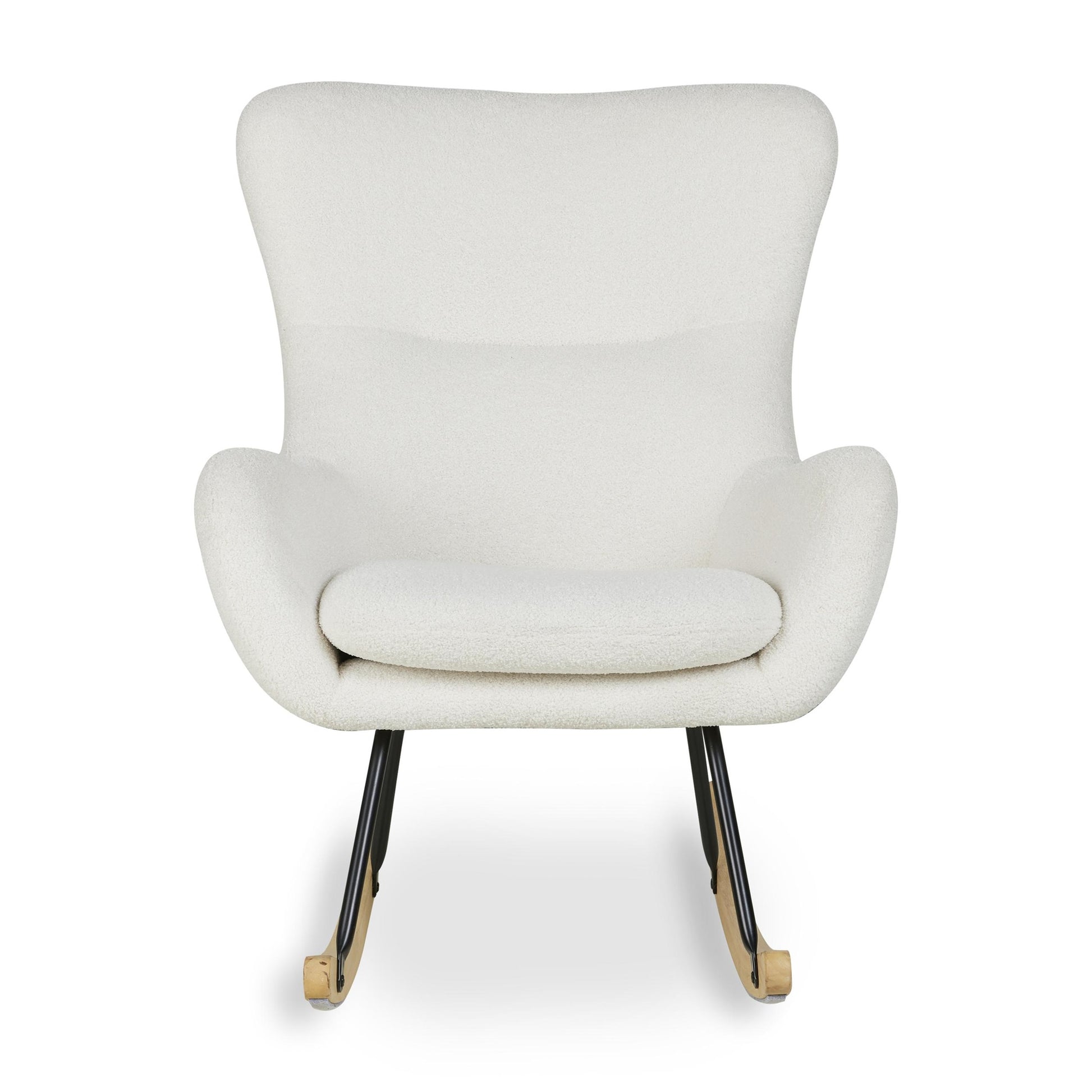 Quax Rocking Nursing Chair Basic - Bouclé/Cream Sheep