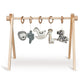 Quax Wooden Baby Gym With Safari Toys