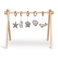 Quax Wooden Baby Gym With Sealife Toys