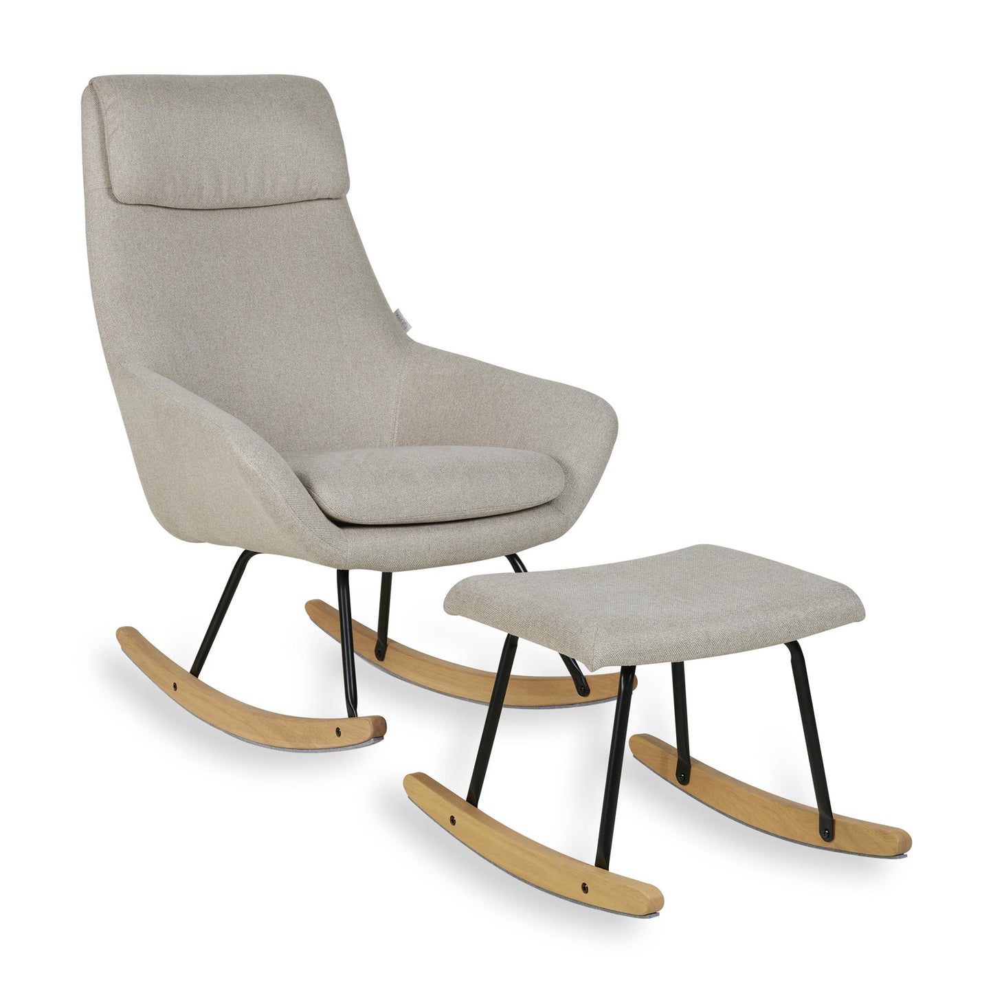 Quax Nordic Rocking Nursing Chair - Desert