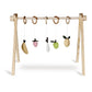 Quax Wooden Baby Gym with Fruit Toys