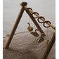 Quax Wooden Baby Gym with Swan Toys