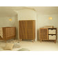 Quax Hai No Ki Cot - 120 x 60cm - Natural Ash