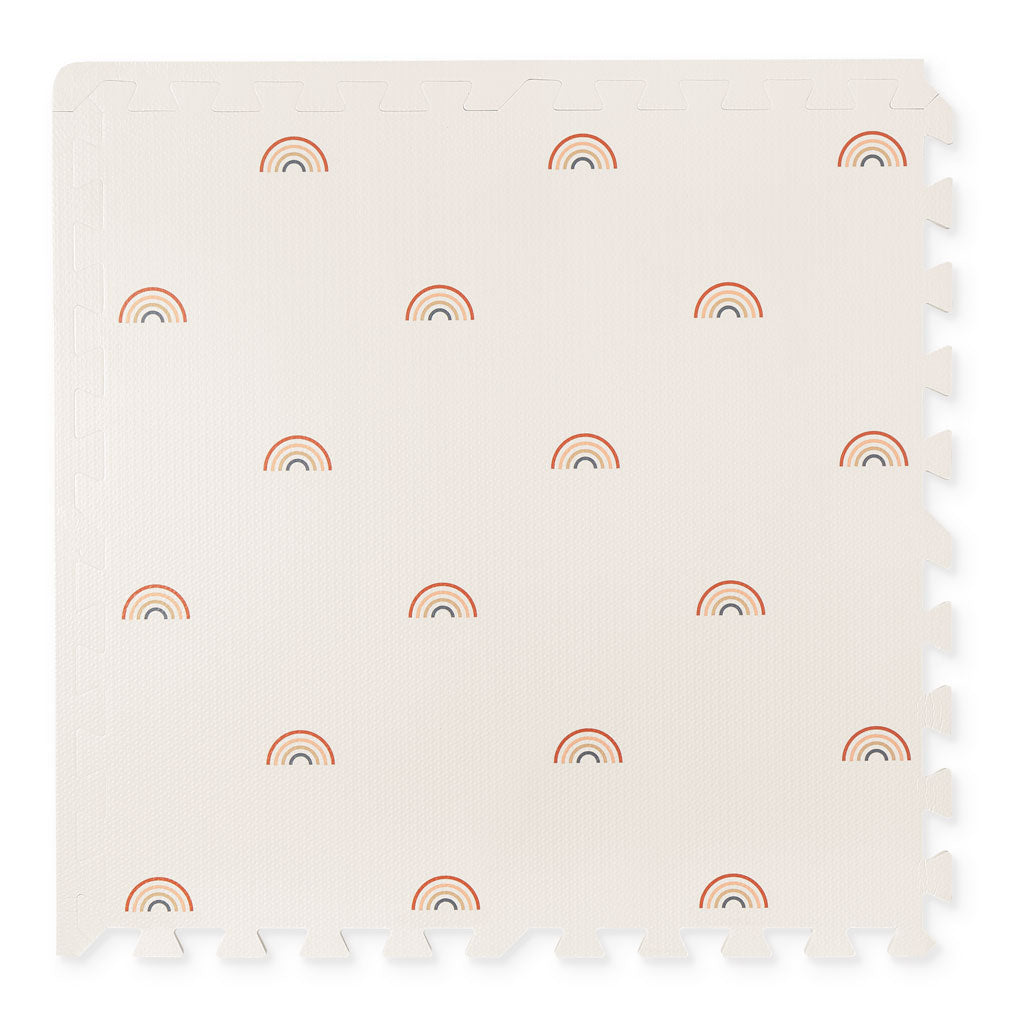 gus + beau Rainbow Foam Playmat Set - Cream