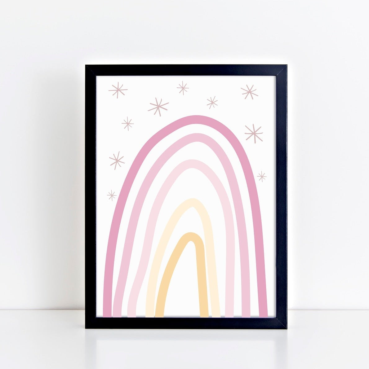 The Little Jones Rainbow Print - Pinks