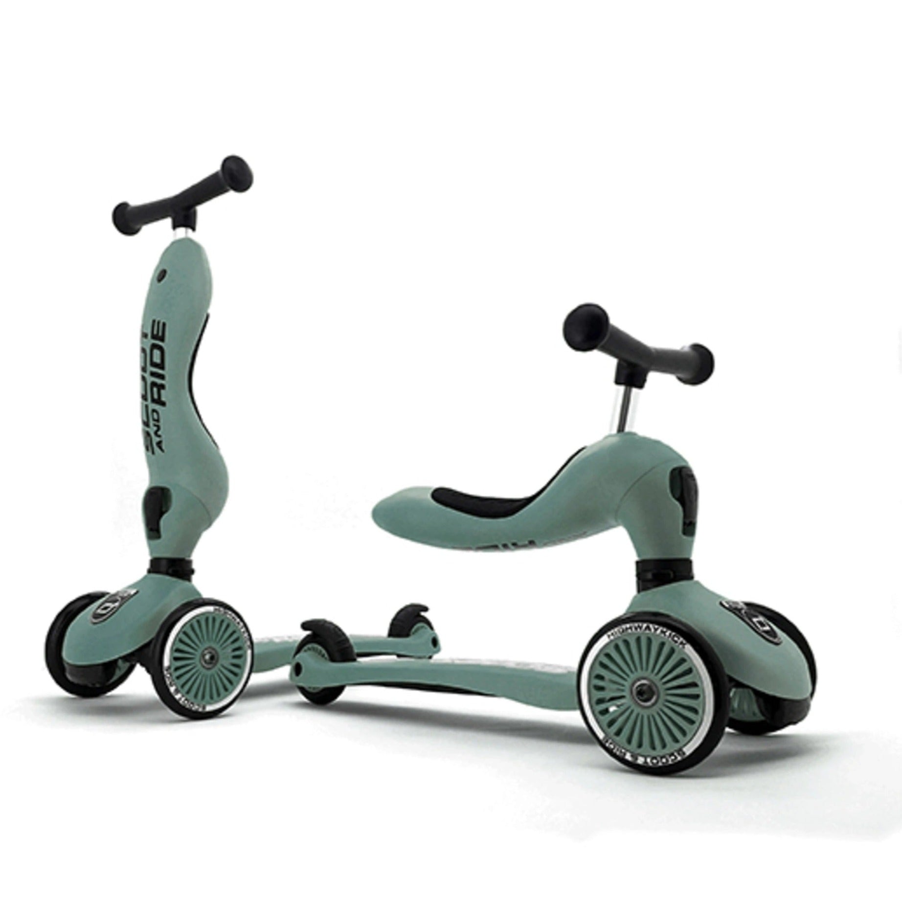 Scoot & Ride Highway Kick 1 Scooter - Forest