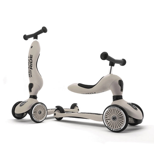Scoot & Ride Highway Kick 1 Scooter - Ash