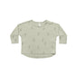 Rylee + Cru Long Sleeve Baby Tee - Agave Cactus