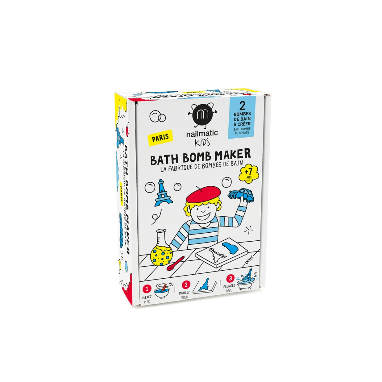 Nailmatic Bath Bomb Maker Kit - Paris