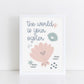 The Little Jones The World Is Your Oyster Print