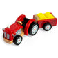 Tidlo Wooden Toy Tractor & Trailer