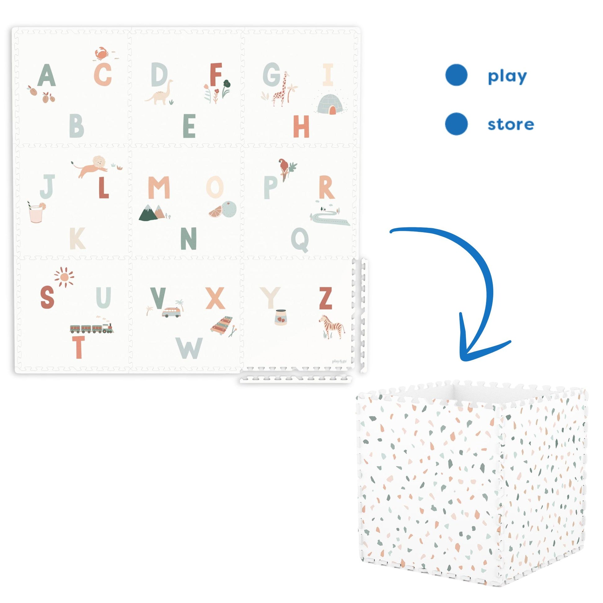 Play & Go Tiloo Puzzle Mat - Alphabet