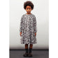 Tocoto Vintage Tulle Leopard Print Midi Dress - Dark Grey