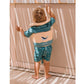 Monnëka Children's Floatation Swim Vest - Teal Whale (1-2 yrs)