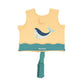 Monnëka Children's Floatation Swim Vest - Teal Whale (2-6 yrs)