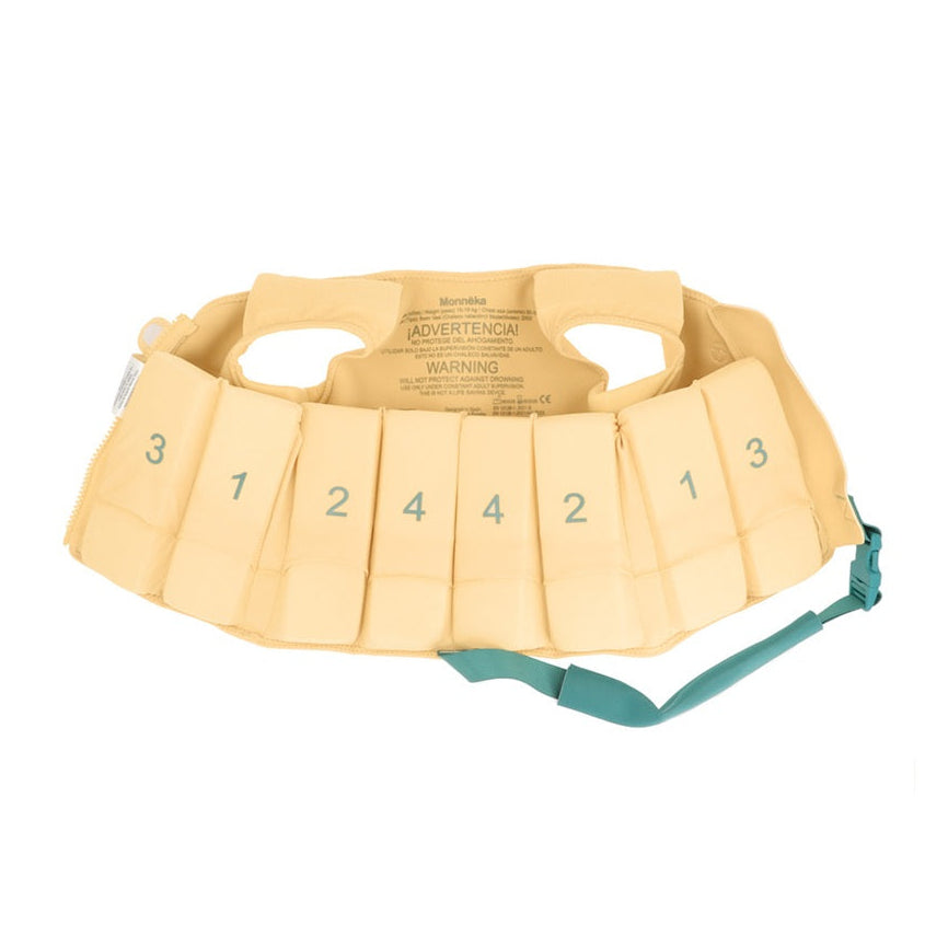 Monnëka Children's Floatation Swim Vest - Teal Whale (2-6 yrs)