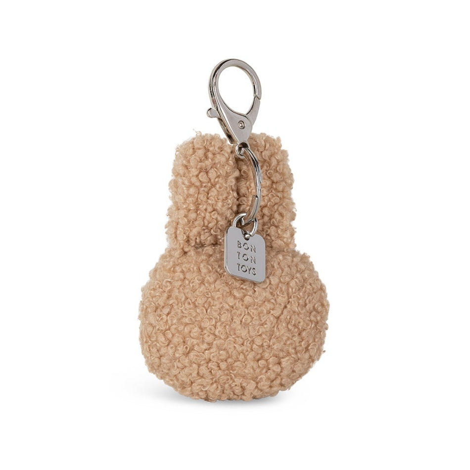 Miffy ECO Teddy Keyring Soft Toy - 10cm Beige