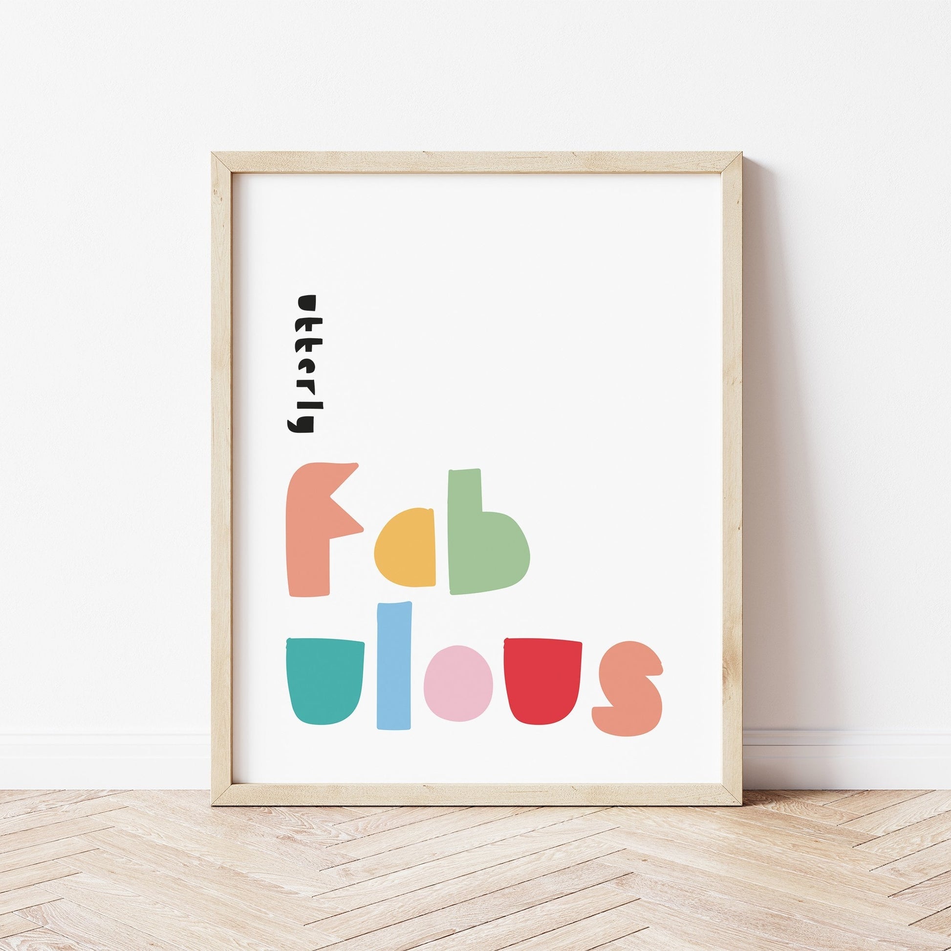 The Little Jones Utterly Fabulous Print - Spring Tones