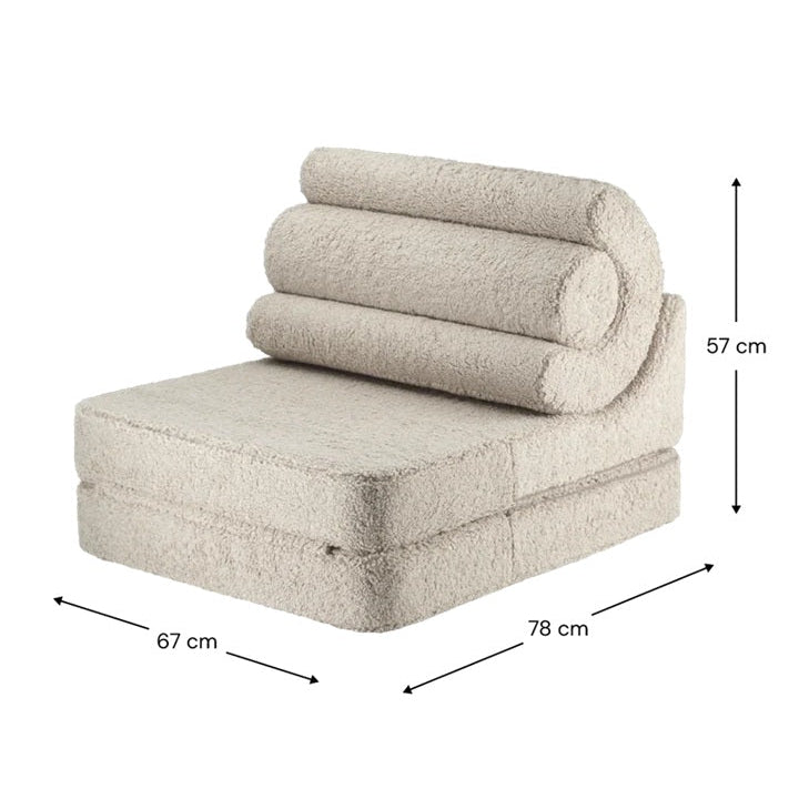 Wigiwama Flipster Chair - Biscuit