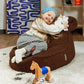 Wigiwama Bear Beanbag Chair - Warm Hazel