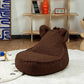 Wigiwama Bear Beanbag Chair - Warm Hazel