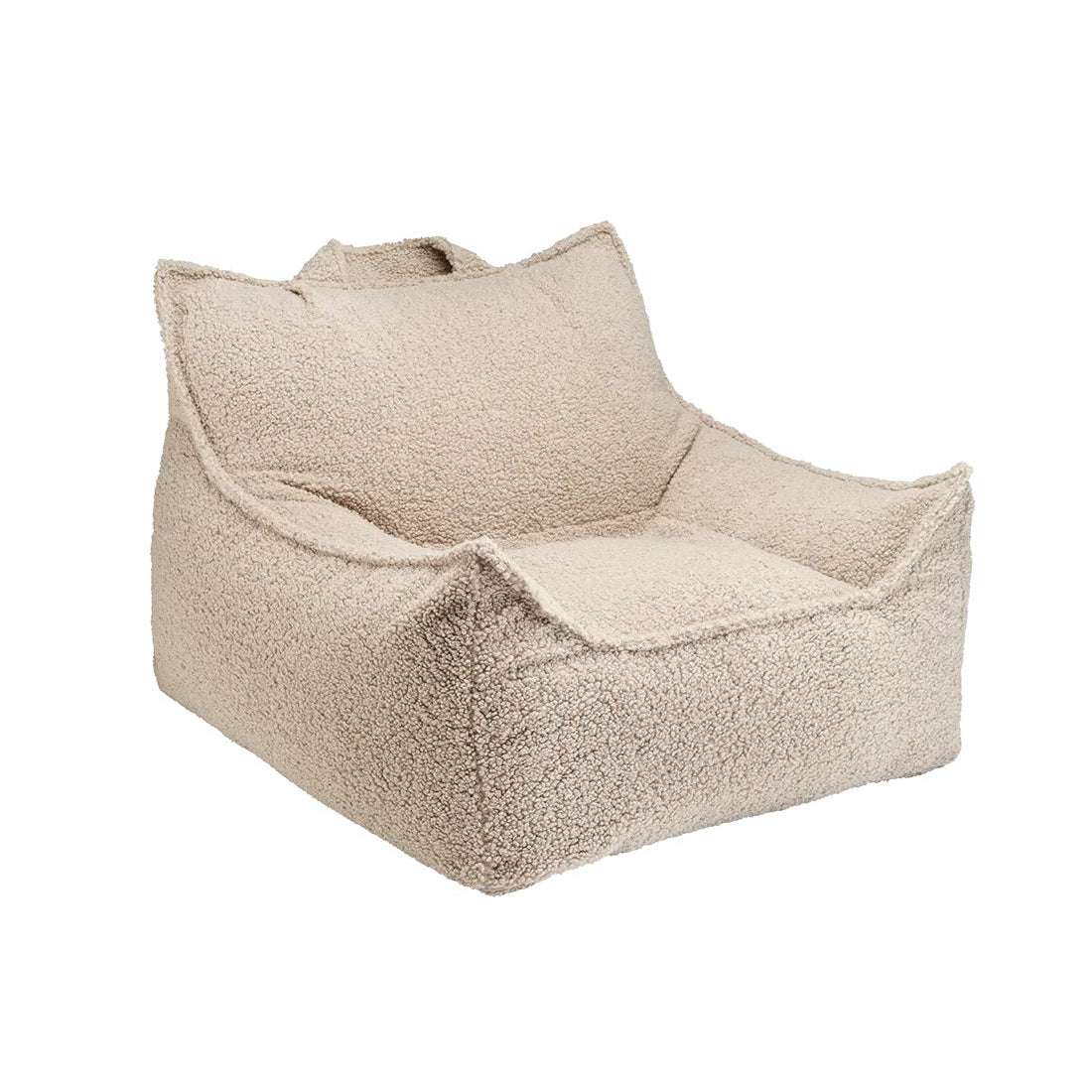 Wigiwama Club Teen Beanbag Chair - Biscuit