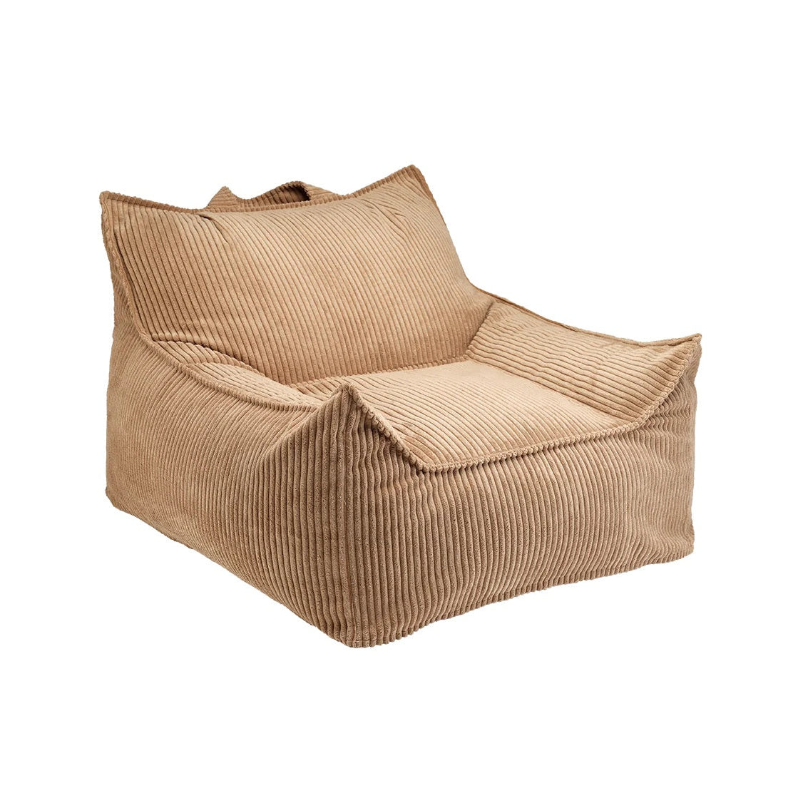 Wigiwama Club Teen Beanbag Chair - Corduroy Toffee