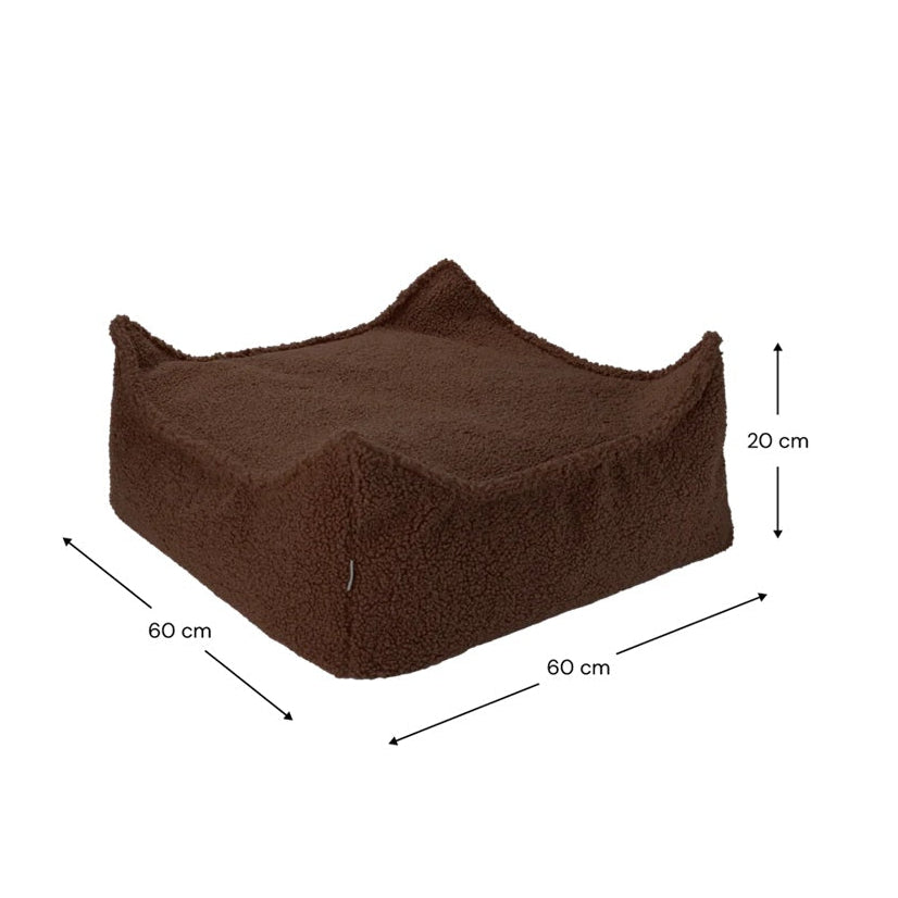 Wigiwama Square Ottoman - Warm Hazel