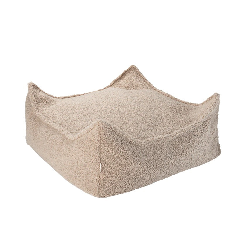 Wigiwama Square Ottoman - Biscuit