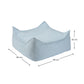 Wigiwama Outdoor Square Ottoman - Azure