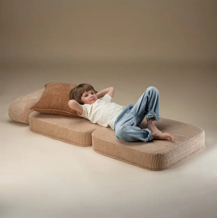 Wigiwama Flip Chair - Corduroy Brown Sugar