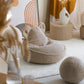 Wigiwama Bear Beanbag Chair - Biscuit