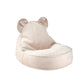 Wigiwama Bear Beanbag Chair - Velvet Dusty Beige