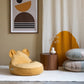 Wigiwama Bear Beanbag Chair - Velvet Salted Caramel