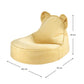 Wigiwama Bear Beanbag Chair - Velvet Salted Caramel