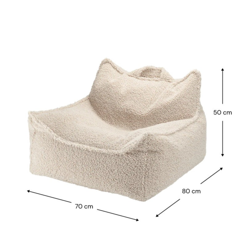 Wigiwama Beanbag Chair - Biscuit