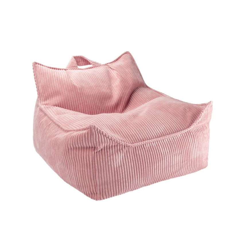 Wigiwama Beanbag Chair - Corduroy Pink Mousse