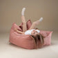Wigiwama Beanbag Chair - Corduroy Pink Mousse